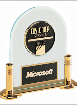 Plaques with Metal Accessories Laser engravable plate(s).