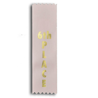 sixth place ribbon