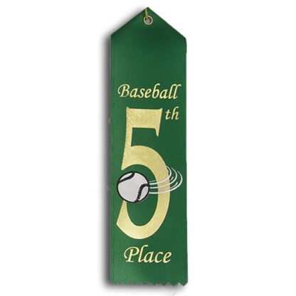 fifth place baseball ribbon