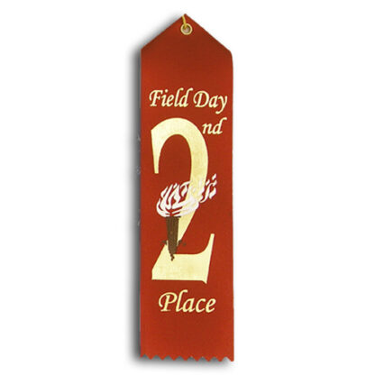 second place field day ribbon