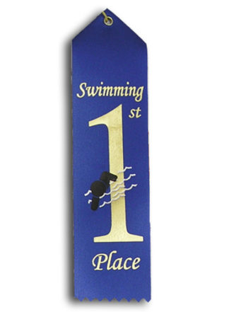 first place swimming ribbon