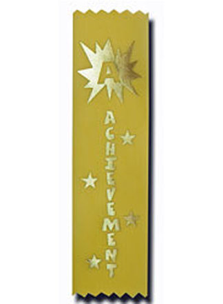 achievement recognition ribbon