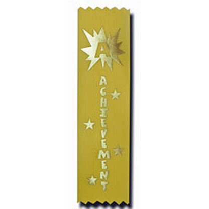 achievement recognition ribbon