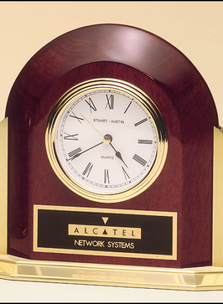 Desk Clocks Clock supplied with lifetime guaranteed quartz movement. Batteries included.