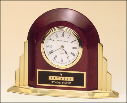 Desk Clocks Clock supplied with lifetime guaranteed quartz movement. Batteries included.